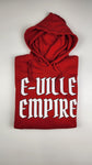 E-VILLE Stacked hoodie (RED)