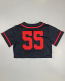 Crop 55 baseball jersey